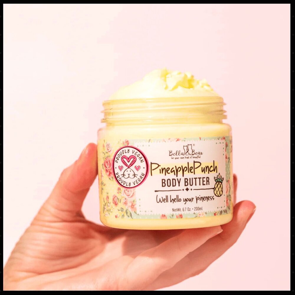 Bella & Bear - Pineapple Punch Moisturizing Body Butter 6.7oz